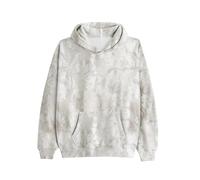 Dsewpaur Camo Fleece Hoodie For Men Women Long Sleeve Drop Shoulder Oversized Hooded Sweatshirt Pullover With Pocket, 10white, S