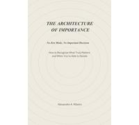 DSF The Architecture of Importance: No Zen Mode, No Important Decision (The DSF Clarity Trilogy booklets)
