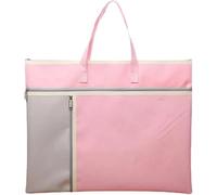 DSFDFDG Art Portfolio Bag with Zipper and Handle Large Capacity Oxford Artwork Storage Container A3 Size for Artwork, Poster, Sketch Drawing(Pink)