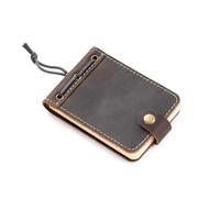 DSFDFDG Leather Mini Notebook Vintage Cowhide Planner Cover Diary Journals Portable Sketch Notepad For Writing, Journals(A Coffee)