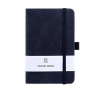 DSFDFDG Mini A6/A7 Agenda Book Portable Notebook Creative Pocket Notepad To Do List Diary Weekly Planner Office School Stationery For Writing, Journals(Black-A6)