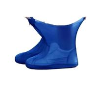 DSFDFDG Waterproof Shoe Covers 3Pairs Reusable Non-slip Rain Boots Waterproof Shoes Covers Rubber Boot For Outdoor Use Gear Household(Blue,M (34-40))
