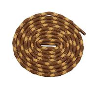 DSFIHJO 2 pair Replacement Laces For Hiking Shoes 4.5mm Textured Round Polyester Cord Non-Slip Shoelaces & Hoodie Drawstrings In Bulk(5248 Brown Yellow,60cm)