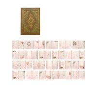 DSFIHJO A5 notebook Cartoon Crayon Plant Handbook Series Material Writing Notebook 120 Sheets(Color3)