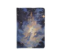 DSFIHJO A5 notebook Journal Girlish Magic Light Spot Craft Full Color Illustration Inner Page Notebook Diary Delicate Enchanting(Color-2)