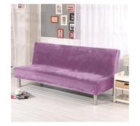 DSFIHJO All-In-One Sofa Cover Plush Folding Sofa Bed Cover Velvet Thick Slipcover Case For Armless Sheet Couch Elastic Futon Winter for Living Room(4,S(160-185CM))