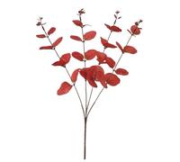 DSFIHJO Autumn Artificial Flowers 4pcs Eucalyptus Bundle-Themed, Fake Plant For Halloween, Christmas And Home Decoration(Color 02)