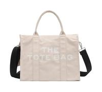 DSFIHJO Beach Tote Bag Tote Bag Jute Bags Burlap Reusable Beach Shopping Grocery with Handle Large Capacity Travel Storage for Holiday(White)