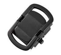 DSFIHJO Belt Buckle 2pcs Fashion Belt Buckle for Men Hard Zinc Alloy Automatic Business Suit 36cm Trousers Gifts Male(Black)