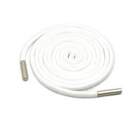 DSFIHJO Drawstring Nylon Multi-Color Hoodie Cord Shoelace DIY Drawstring Solid Core Round Rope For Pants Shoes Clothing Accessory Metal Tip(White)
