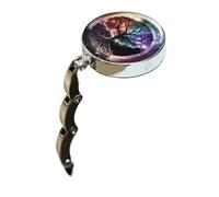 DSFIHJO Handbag Hooks for Tables Foldable Bag Hook Happiness Tree Pattern Travel Portable Hooks Table Edge Hanging Storage Hanger Key Ring Rack Foldable Bag Hook for Table(Color5)