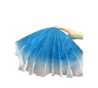 DSFIHJO Long Belly Dance Fan Veils Fan Veil Cartilage Flowy Opening Dance Props Adults Stage Performance Event Show(Color 5,95cm)