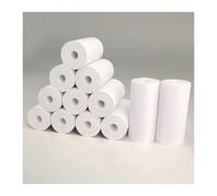 DSFIHJO thermal paper 12 Rolls Instant Camera Refill Print Paper Film Coreless Thermal For 57mm Portable Cash Registers Mobile Printer(12 Rolls)