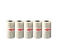 DSFIHJO thermal paper 2/5/10PCS Mini Printer Paper Transparent Thermal Sticker Self-adhesive For Photos Notes 5.7 x 2.5cm(5PCS Transparent)