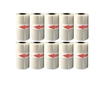 DSFIHJO thermal paper 2/5/10PCS Mini Printer Paper Transparent Thermal Sticker Self-adhesive For Photos Notes 5.7 x 2.5cm(10PCS Transparent)