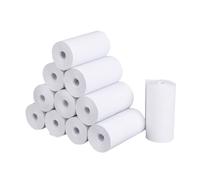 DSFIHJO thermal paper 20 Rolls Receipt Thermal Paper 57x25 mm Printing Label Roll for Mobile POS Photo Printer Cash Register Office Stationery