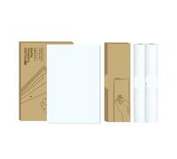 DSFIHJO thermal paper Mini A4 Printers Quick Dry and Long Time Storage Continuous Thermal Paper Folded(2 Rolls Long Term)