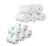 DSFIHJO thermal paper Mini Printer Sticker Paper 10 Rolls Thermal 57 X 25mm for Most Instant Camera(5 Sticker with 5 Paper)