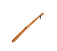 DSFIHJO Wooden Shoe Horn Easy On Off Long Handle Hanging Loop Without Bending Over Shoe Horn For Seniors Pregnant Women(-C-38cm)