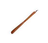 DSFIHJO Wooden Shoe Horn Easy On Off Long Handle Hanging Loop Without Bending Over Shoe Horn For Seniors Pregnant Women(-A-32cm)