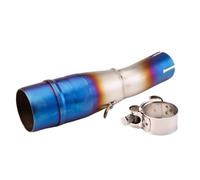 dsfik For Y&amaha X MAX 300 XMAX300 XMAX 250 XMAX250 2017-2021 Middle Link Pipe Full System Fit All 51mm Exhaust Muffler(TYPE-G 2017-2020)
