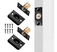 DSFSAEG 2Sets Ball Door Catches For Internal Doors, Adjustable Roller Ball Door Catch Latch Spring Ball Bearing Door for Cupboard Closet Top of Door
