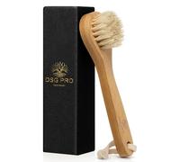 DSG PRO Face Brush - Soft Goat Hair & Natural Bamboo Handle - Deep Cleansing & Exfoliating Facial Brush for Sensitive Skin