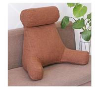 dsgaSETewt reading mat, With Shredded Memory Foam/Lumbar Support Cushion， Back Rest(Coffee)