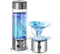 DSGKUU Hydrogen Water Bottle, 460ml Hydrogen Water Generator with SPE/PEM Technology, BPA-Free, Rust-Proof & Leak-Proof, Fast Hydrogen Production for Healthy Drinking