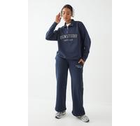 DSGN Studio Applique Straight Leg Jogger DSGN Studio Navy XXL