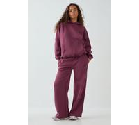 DSGN Studio Contrast Script Straight Leg Jogger DSGN Studio Plum M