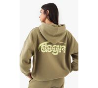DSGN Studio Run Club Oversized Printed Hoodie DSGN Studio Khaki S