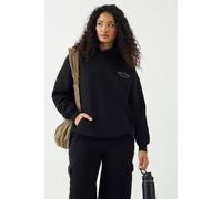 Dsgn Studio Sport Training Club Oversized Hoodie In Black black