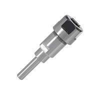 DShanLa 1 pc 1/4" 8mm 12mm 1/2" Shank 6mm shank Router Bit Extension Rod Collet Engraving Machine Extension Milling Cutter for Wood DShanLa (Color : 8mm to 12.7mm)