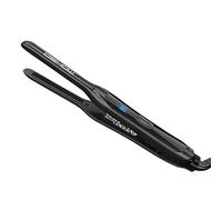 DSHOW Pencil Straighteners for Short Hair, Mini Hair Straighteners for Woman and Man, Dual Voltage with Adjustable Temperature, Auto Shut Off, 15s Fast Heat up (Black)