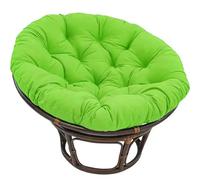 DSHUB Outdoor Hanging Egg Chair Cushions with Ties,Thicken Patio Swing Pad Pillow for Egg Swing Seat Washable for Garden Hammock Basket,I,50cm(20inch)