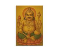 DSJXJZ Hinduism Oil Painting Style Deity With Objects Statue Decorative Painting Canvas Wall Posters And Modern Family Bedroom Decor 16x24inch(40x60cm)