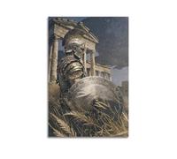 DSJXJZ Mythology Ancient Roman Warrior With Ruins Decorative Painting Canvas Wall Posters And Modern Family Bedroom Decor 12x18inch(30x45cm)