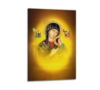 DSJXJZ Religious Christianity Our Lady Of Perpetual Help Decorative Painting Canvas Wall Posters And Modern Family Bedroom Decor 16x24inch(40x60cm)