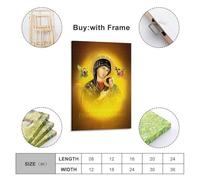 DSJXJZ Religious Christianity Our Lady Of Perpetual Help Decorative Painting Canvas Wall Posters And Modern Family Bedroom Decor 24x36inch(60x90cm)