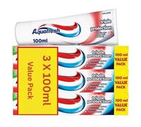 DSK Aquafresh Triple Protect Toothpaste, Advanced Triple Protection for Teeth, Gums & Fresh Breath, Cavity Protection, Fresh Mint Flavour, 100ml Each (Pack of 3)