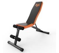 Dskeuzeew Weight Bench, 660 LB Stable Workout Bench, 8 Backrest Adjustments, Adjustable Strength Training Bench for Full Body Workout with Fast Folding