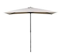 DSKJHI Balcony Parasol Adjustable Height Small Half Sun Shades for Garden Parasol 2.5x1.3M Outdoor Patio Market Table Wall Umbrella (Color : White+without base)