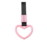 DSkoiph 1 PC JDM Tsurikawa Hang Ring Subway Train Bus Handle Hand Strap Drift for Car urikawa Hang Ring Subway Train Bus Handle Hand Strap Drift for Car (Heart: Black/Pink), DSHCD567-3