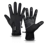 DSLIHA Winter Warm Gloves for Men and Women,Cycling Gloves Anti Slip Touchscreen Gloves Windproof Thermal Gloves Cold Weather (L)