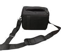 DSLR Camera Shoulder Bag Case Compatible for Canon EOS 1300D 1200D 1100D 1000D 70D 100D 700D 60D 60Da 50D 40D Nikon Sony Pentax Panasonic Leica etc(Black)