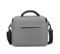 DSLR Digital Camera Bag SLR Camera Bag Handbag Nylon Shoulder Bag Portable Photographer Bag for Ol&ym&pu&s EM5、EM10、A7S2(Grey)