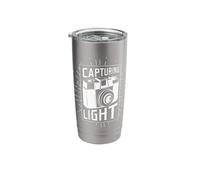 DSLR Photography Capturing Light Retro Photo Vintage Camera Stainless Steel Insulated Tumbler