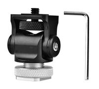 DSLR Tripods Mount with Snails Hot Shoe Stand and Adjustable Damping for Professional Photography Snails Head Tripods Adapter