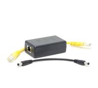 DSLRKIT 2.5G Gigabit Active PoE Splitter 12V 2A 24W DC 5.5x2.1mm Ethernet 802.3AT